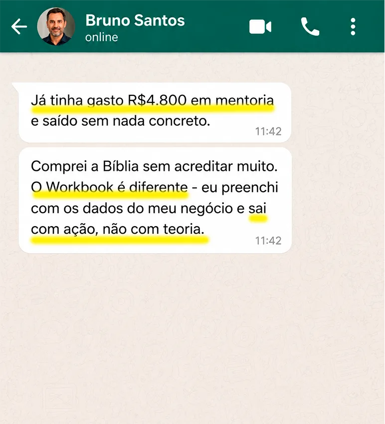 Depoimento — Bruno S. (Varejo)