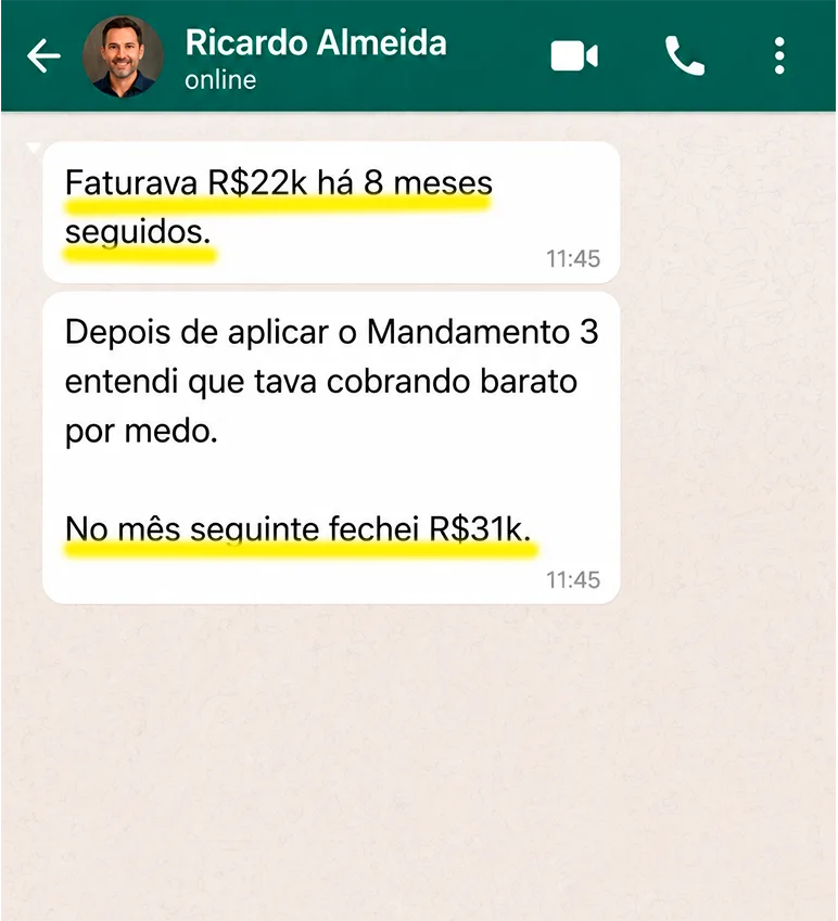 Depoimento — Ricardo A. (Agência)